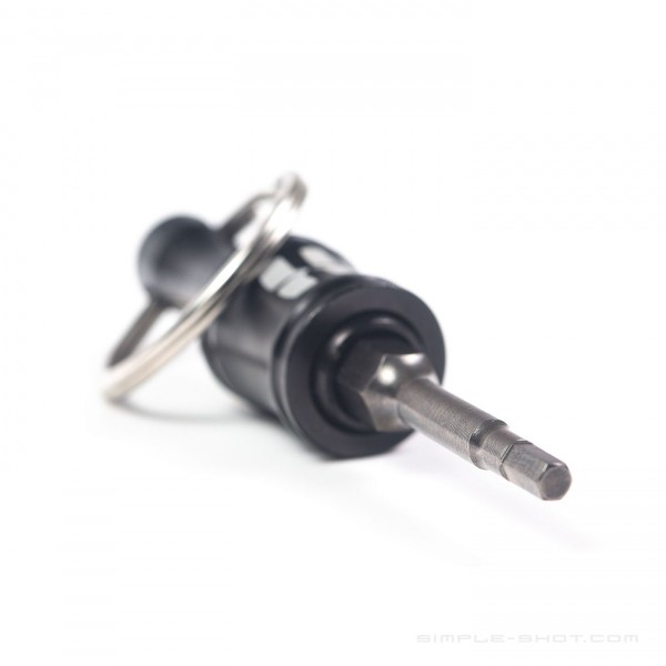 Hex Head Quick-Release Keychain - SimpleShot Slingshot Accessories